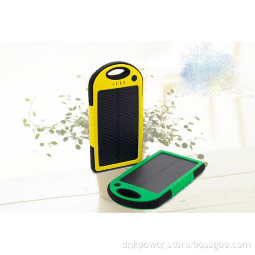 Mobile Phone Accessories Solar Power Bank for Smartphone Laptop
